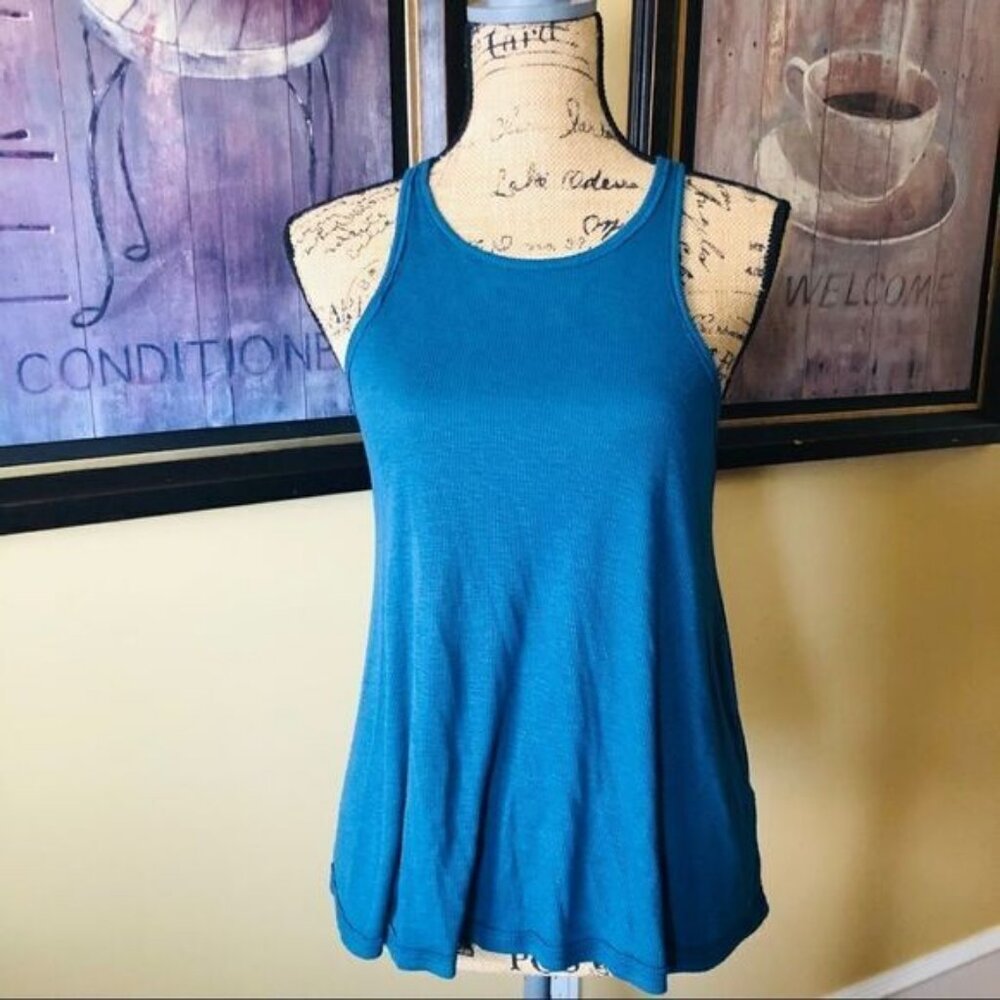 Free People Tank Top  M Blue